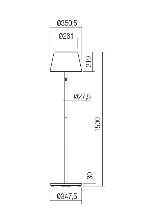 Teseo Floor lamp