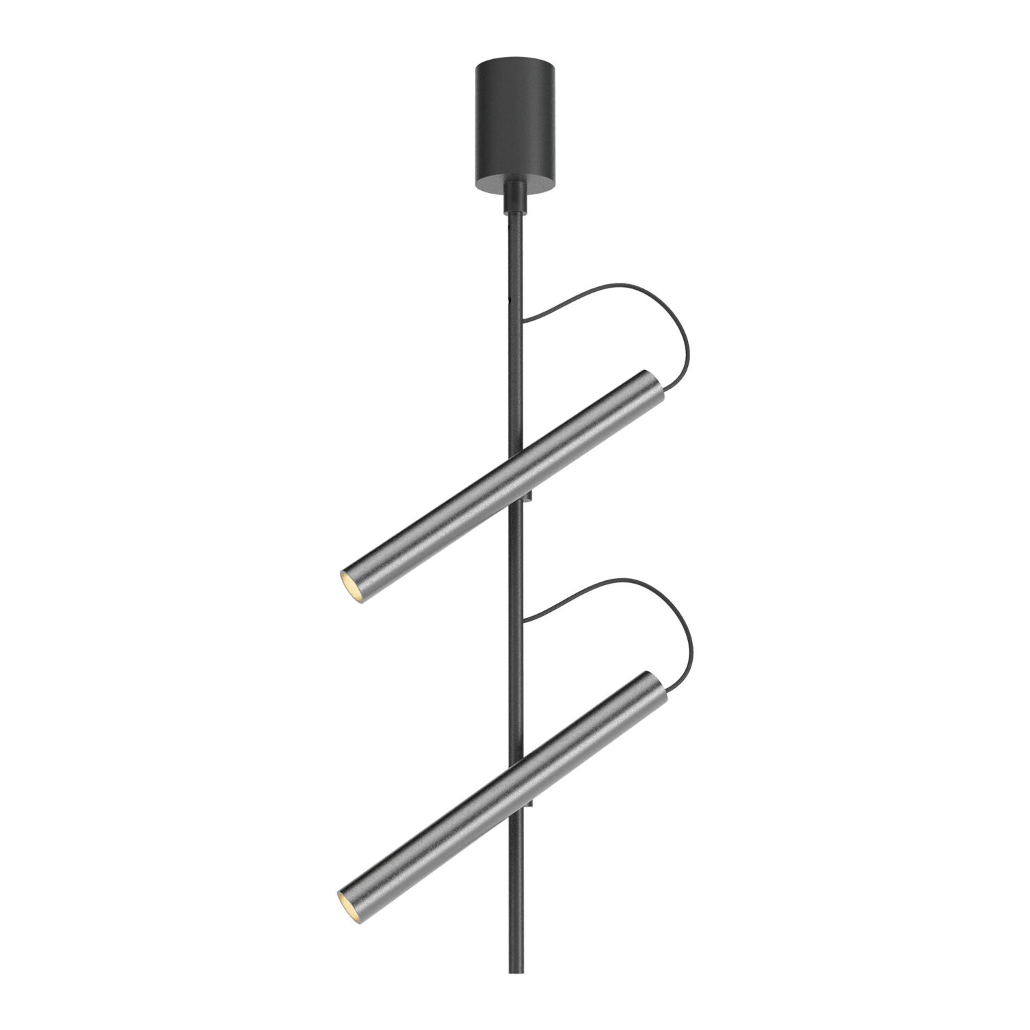 PRAXI PL LED 14.6W 3000K MBK/FOGGY NICKEL