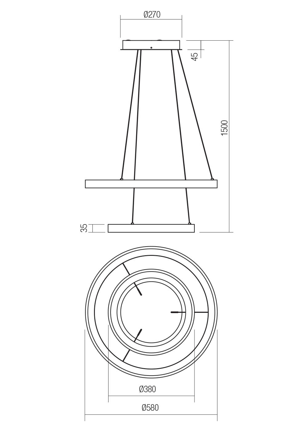 Iconic Pendant lamp - RedoGroup