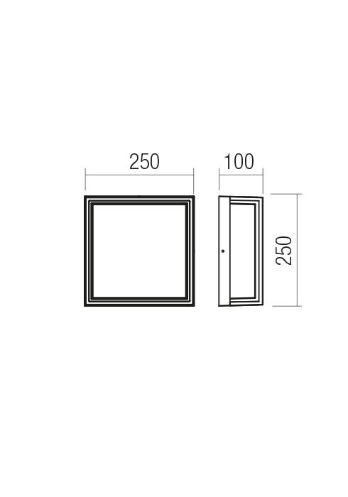 Quadris Ceiling lamp