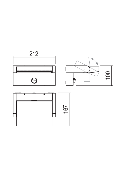 Flip Wall lamp - RedoGroup