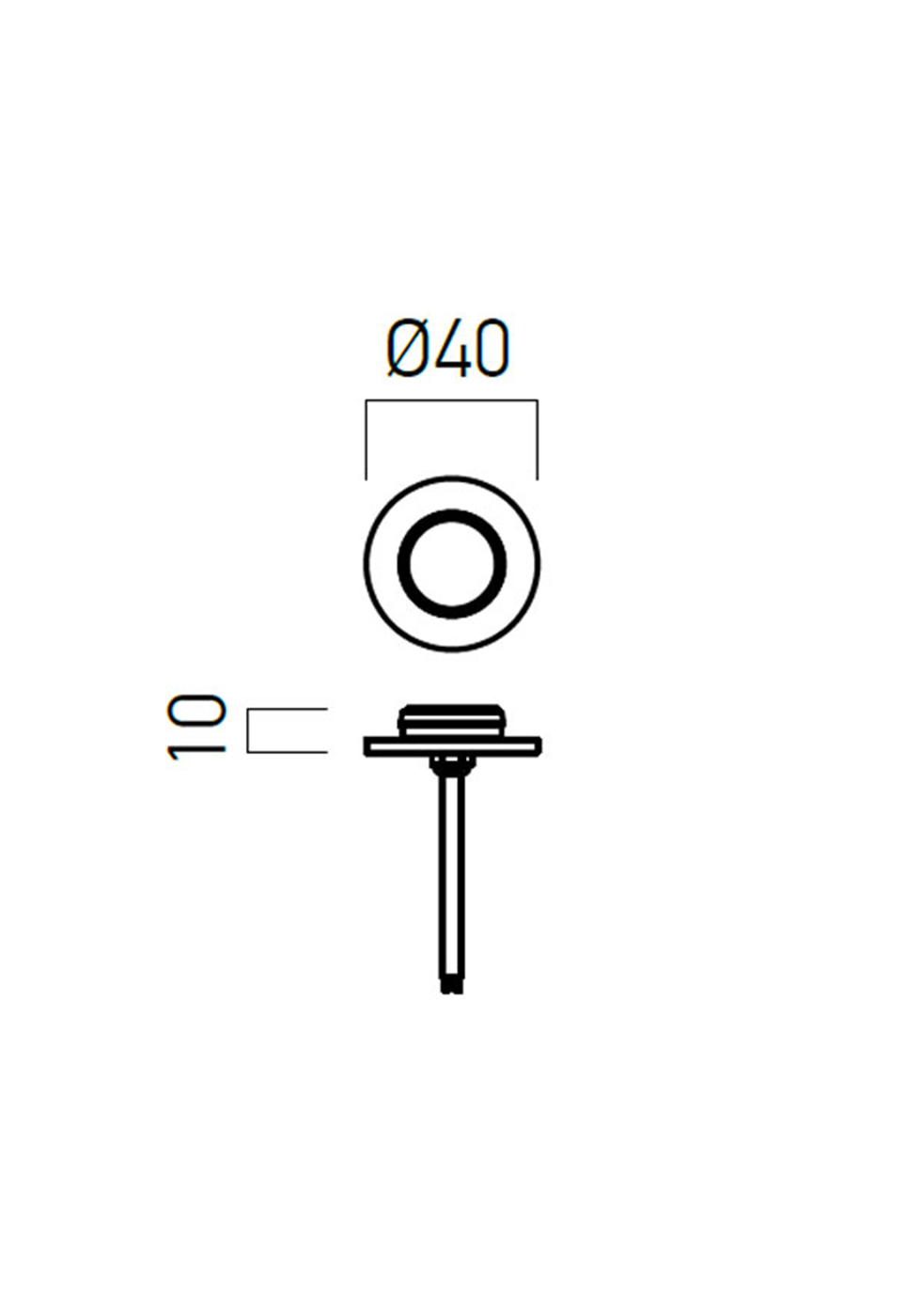 Xdeck Ground recessed light